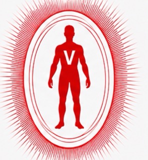 Radiant high-capacity human figure